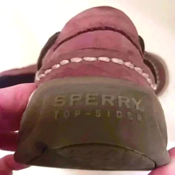 Sperry Topsliders boat shoes dark brown billfish. Sz 8 - Picture 6 of 6